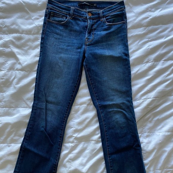 J Brand Cropped Flare Jean - Picture 5 of 6